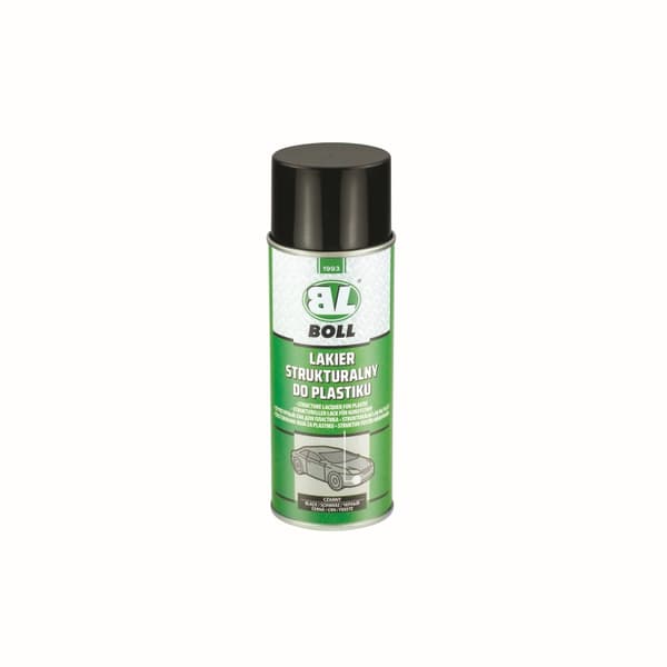BOLL STRUKTURLACK FÖR PLAST 400ML SVART SPRAY