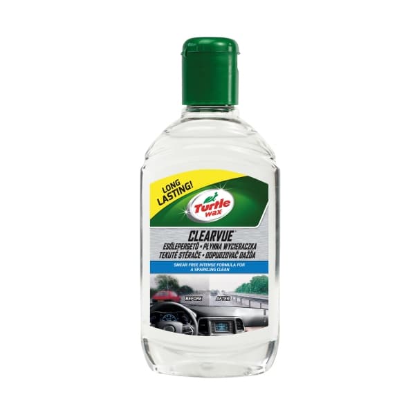 TURTLE WAX NÄKYMÄTÖN PYYHIN 300ML CLEARVUE SADEHYLKIVÄ. / VAHA VIHREÄ LINJA
