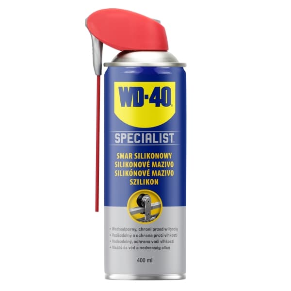 WD-40 SILIKONIVOITELUAINE 400ML ANNOSTELIJA / WD40 ERIKOISLIIKE