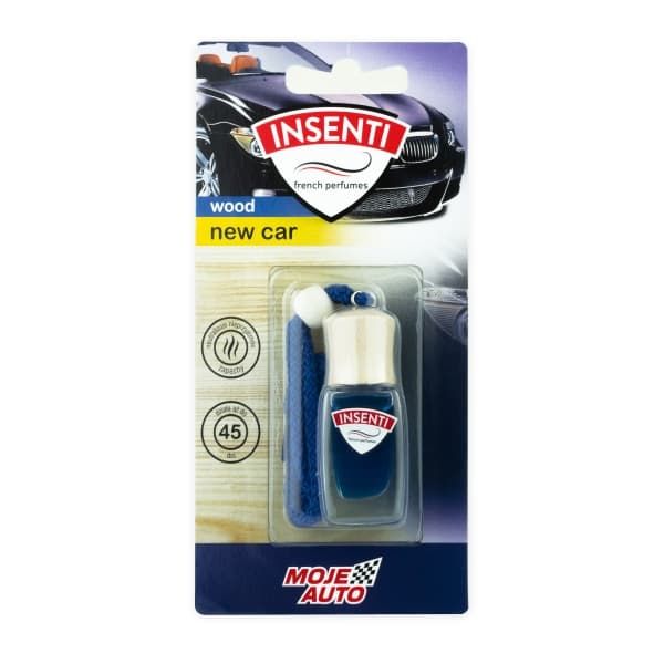 MY CAR INSENTI WOOD -TUOKSUPULLON 8 ML UUSI AUTON LÄPIKUULUVAPAKKAUS