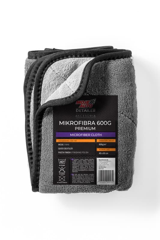 MY CAR MIKROFIBRE STUD PREMIUM 60X40CM DETALJER