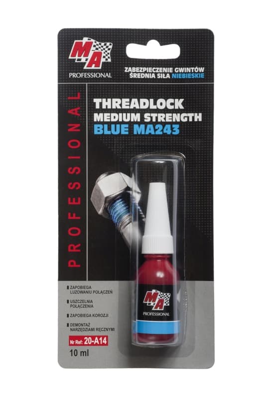 MY CAR -KIERRESUOJA KESKIKOKOINEN 10 ML SININEN - KESKIKOKOINEN MA243 / MA PROFESSIONAL