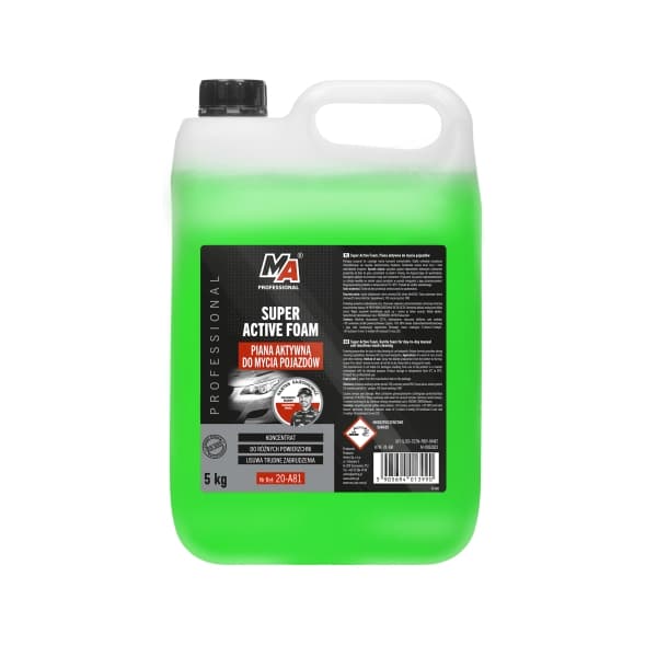 MY CAR AKTIVT SKUM TIL VASK AF PERSONBILER 5L/MA PROFESSIONAL