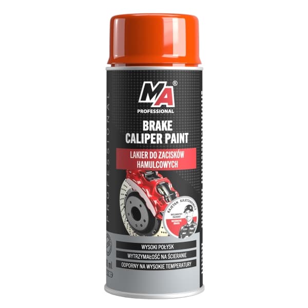 MIN BIL BREMSEKALIPERLAK. RØD 400ML / BREMSEKALIPERSPRAY RØD / AUTO PROFESSIONAL