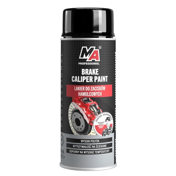 AUTONI JARRUSATULAN MAALI. MUSTA 400ML / JARRUSATULAN SUIHKE MUSTA / AUTO AMMATTILAISILLE