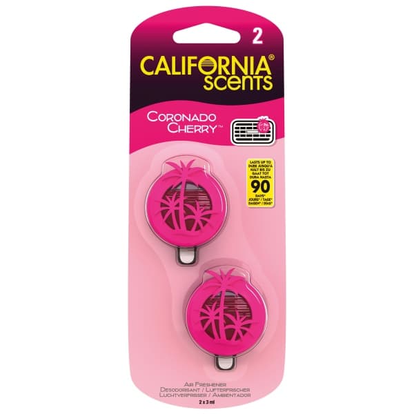 California Scents CALIFORNIA SCENTS VENT MINI -KALVOTUOTE - CORONADO CHERRY 3ML