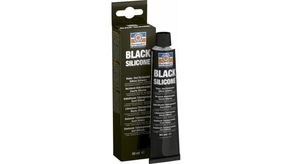 PERMATEX SILIKONFÖTGÅSNING 80ML SVART FRÅN -54°C TILL 260°C