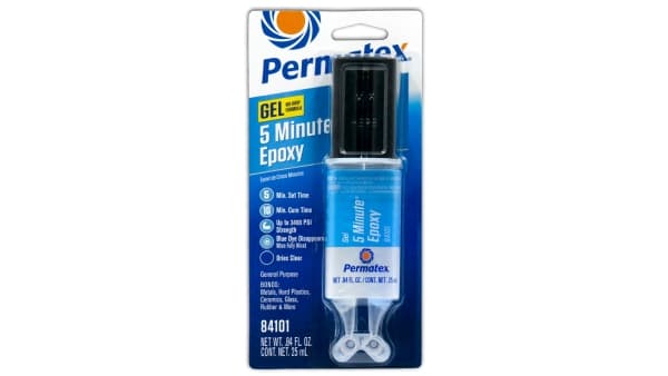 PERMATEX EPOKSILIIMA LÄPINÄKYVÄ (5 MINUUTTIA) 25 ML