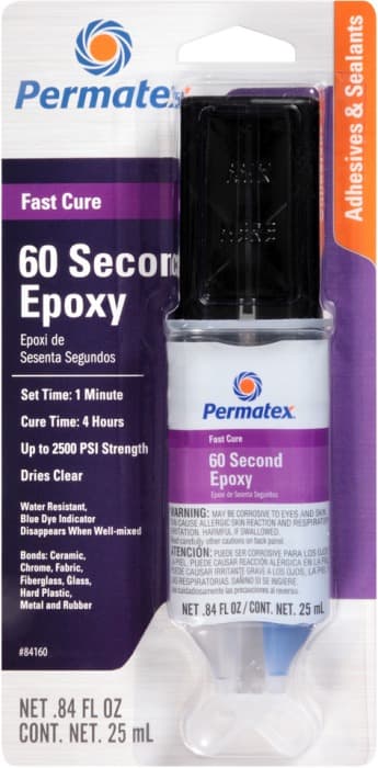 PERMATEX EPOXY LIM TRANSPARENT HURTIGTØRRENDE 25ML