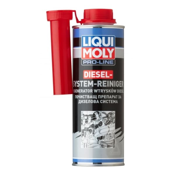 LIQUI MOLY SUUTTIMEN PUHDISTAJA 500ML DIESEL PRO-LINE POLTTOAINEEN LISÄAINE