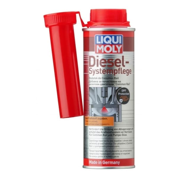 LIQUI MOLY SYSTEMBESKYTTELSESMIDDEL BRÆNDSTOF DIESEL 250ML / COMMON RAIL / TIL BRÆNDSTOFTANK