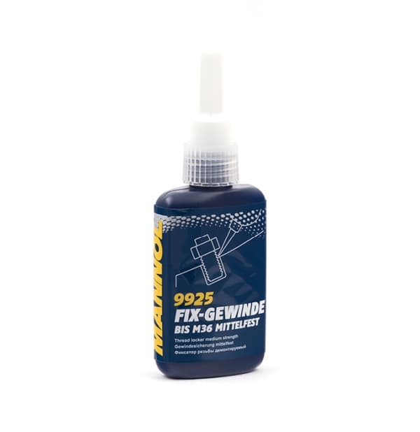MANNOL GEVINDLÅS 50G FIX-GEVIND MITELFEST MEDIUM BLÅ / MANNOL