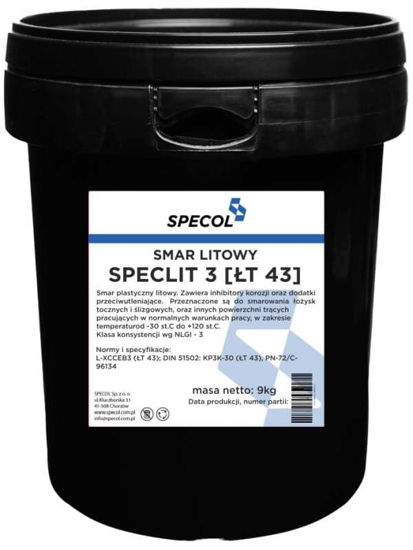 SPECOL LEJEFEDT £43 SPECLIT 3 9KG