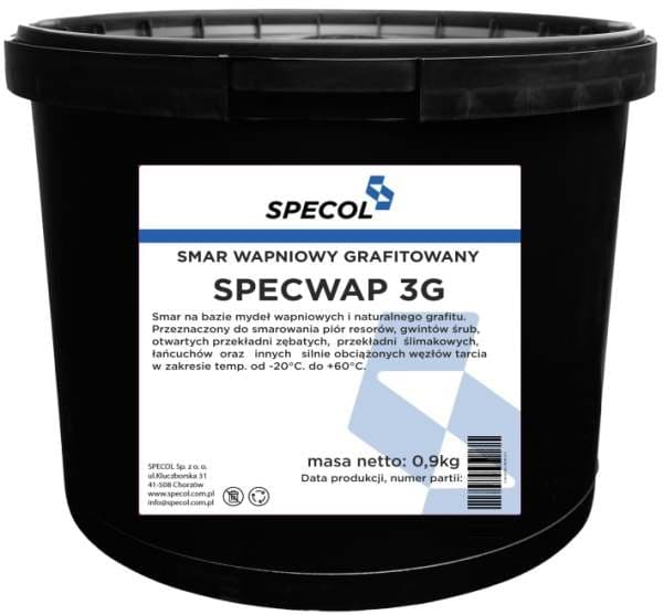 SPECOL GREASE SPECWAP 900G 3G/ GRAFIT