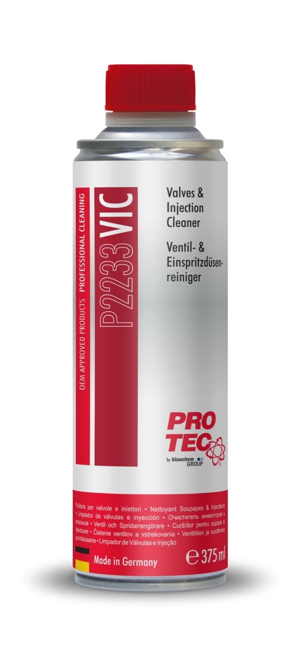 PROTEC VENTIL- OG SYSTEMRENS INDSPRØJTNINGSSYSTEM 375ML BENZIN / VENTIL- OG INDSPRØJTNINGSSYSTEMRENS / BRÆNDSTOFTILSÆTNINGSMIDDEL