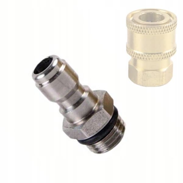 Adapter til montering af en GZ 1/4 høvl på en 1/4" hurtigkobling