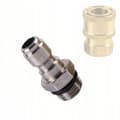 Miniatyrbild 1 av 5: Adapter för montering av en GZ 1/4-hyvel på en 1/4" snabbkoppling