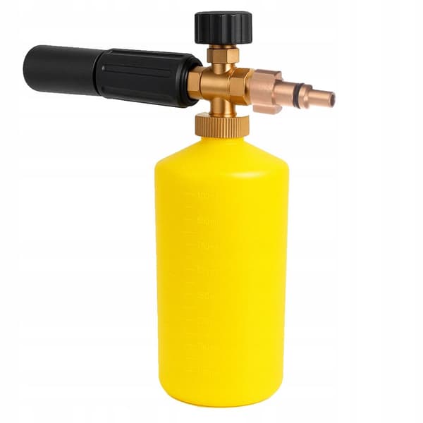 FoamLance Bayonet 1L - Vaahdotuslaite Parkside Lavor -pesureille | Maks. 180 baaria | Virtauksen säätö | Messinkirunko | Aggressiivisiin keinoihin |