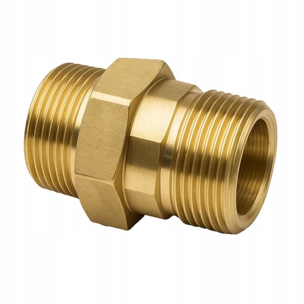 TR22M-TR22M DualConnect Adapter - Messing Lige Stik Easy!Lock HD HDS