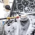 Miniatyrbillede 10 af 11: Vaskebørste til vask af biler roterende med væskedoseringsslange 5m