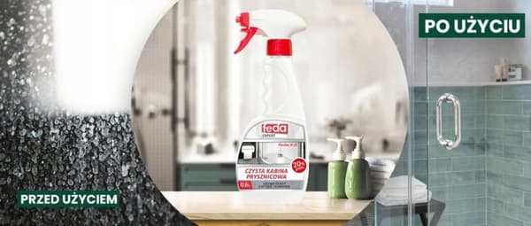Feda brusekabine rengøringsskum 0,6 l