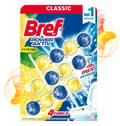 Miniatyrbillede 1 af 2: Bref Power Aktiv Toiletophæng Juicy Lemon 3x50g
