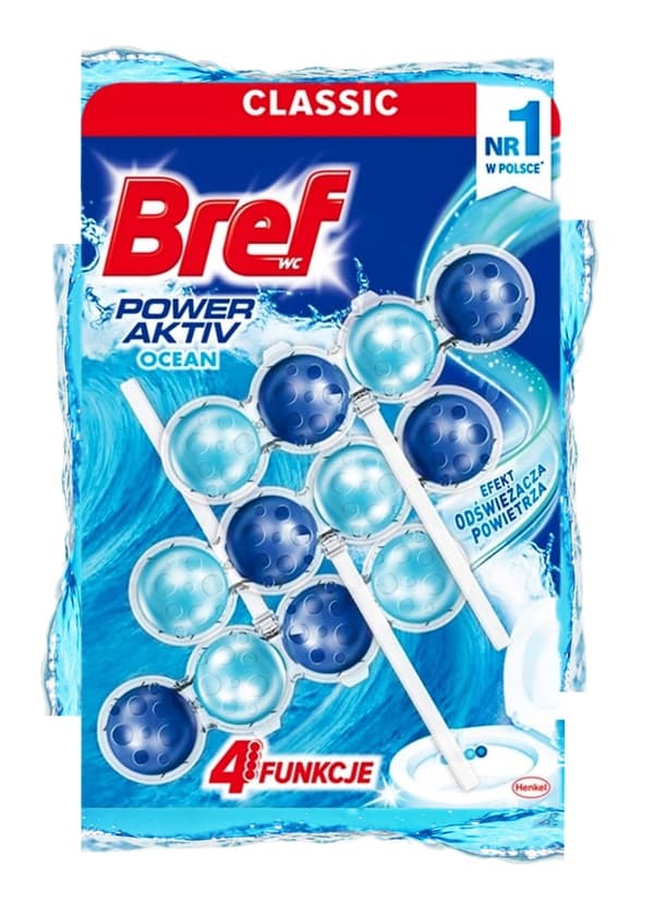 Bref Power Aktiv Ocean -wc-teline 3 x 50 g
