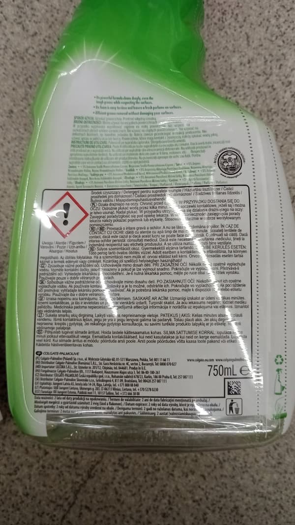 Ajax køkkenrengøringsspray 750 ml