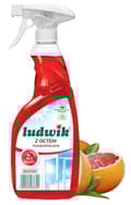 Miniatyrbild 1 av 3: Ludwik Glas- och Kakelrengöring med Vinäger 600 ml Grapefrukt