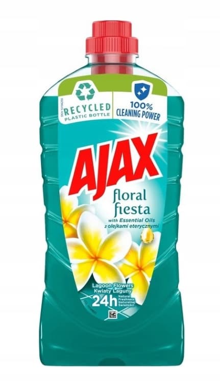 AJAX Lattianpuhdistusaine Flowers Lagoon 1l