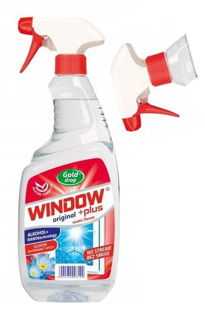 Window Plus Nano Glas- og Spejlrens 750 ml