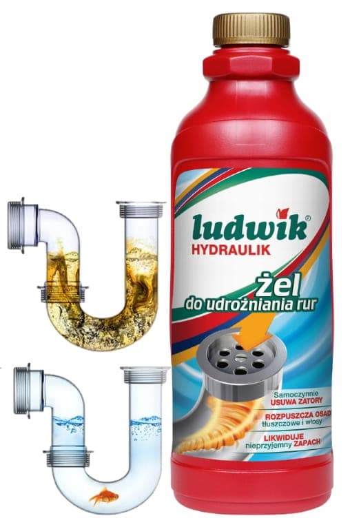Ludwik gel för att rensa rör 1 l