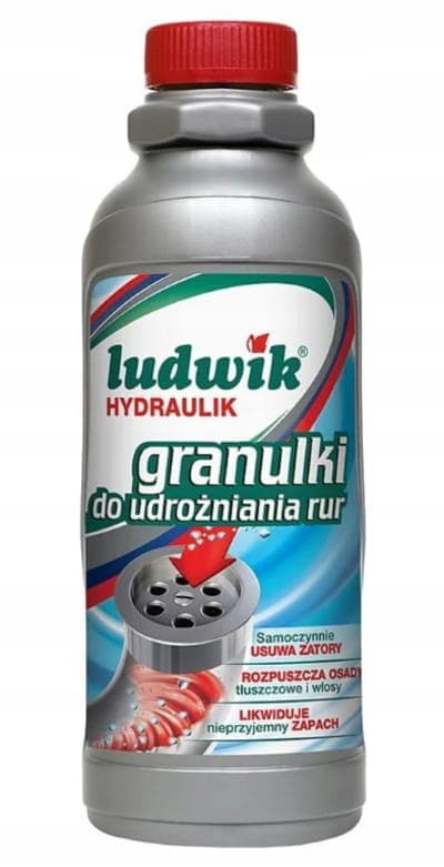 Ludwik granulat för att rensa rör 850g