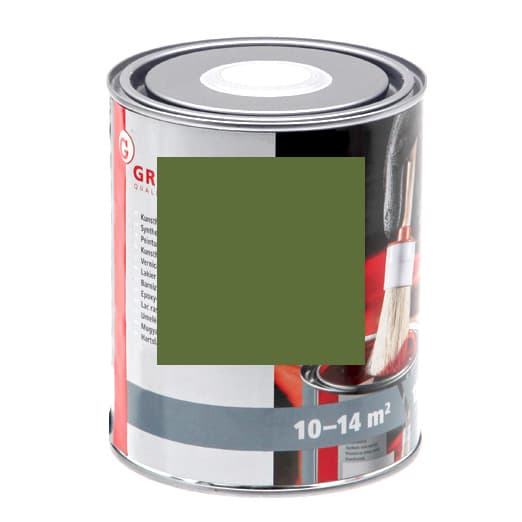 Färg Lack grön RAL 6025 NOPOLUX WILCKENS GRANIT 1 l Burk