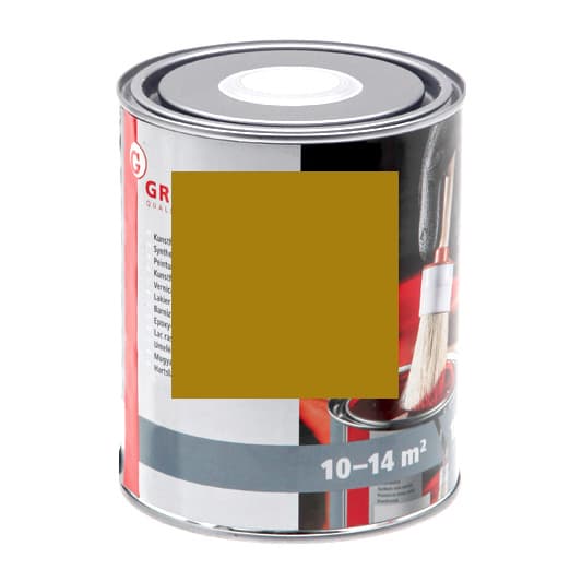 Färg Lack currygelb RAL 1027 NOPOLUX WILCKENS GRANIT 1 l Burk