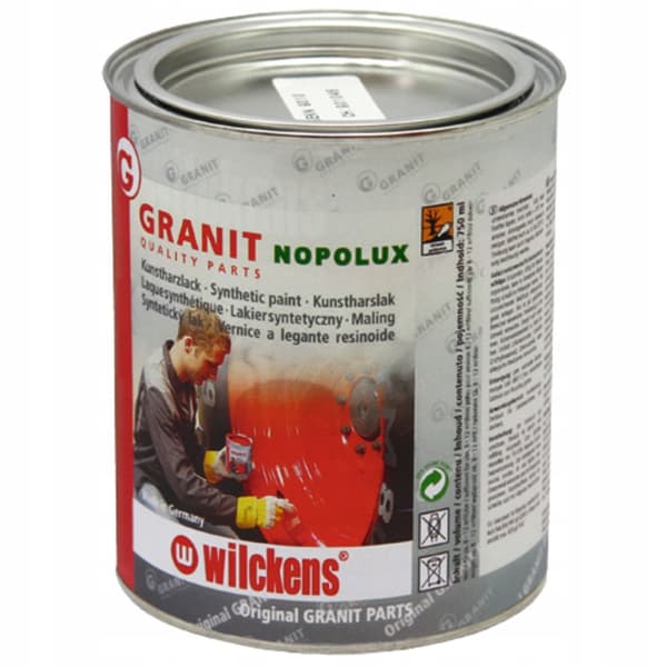 Maling Lak hjortebrun RAL 8007 NOPOLUX WILCKENS GRANIT 2,5 l Dåse