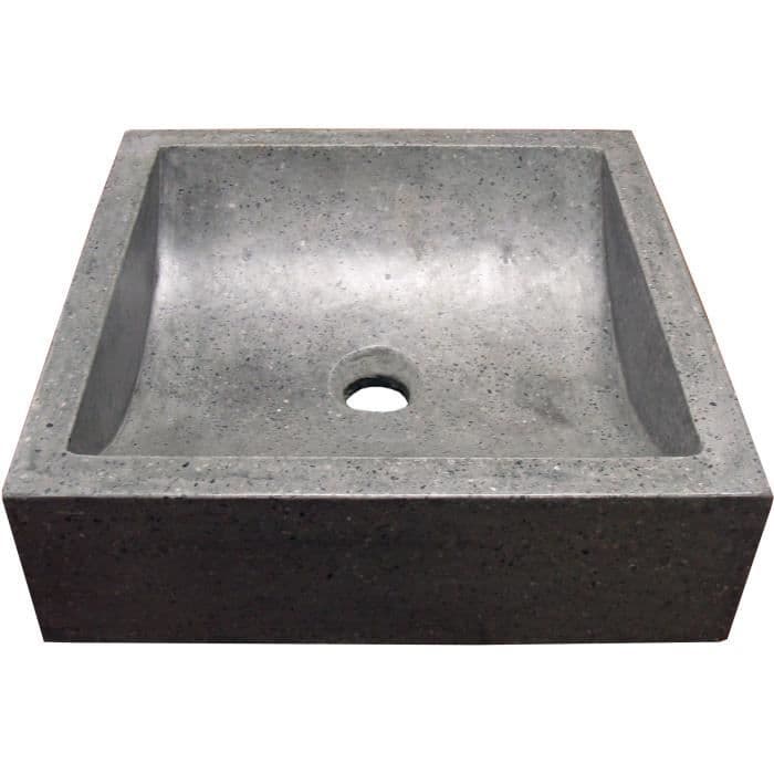Kiara terrazzo handfat 40x40 cm grått