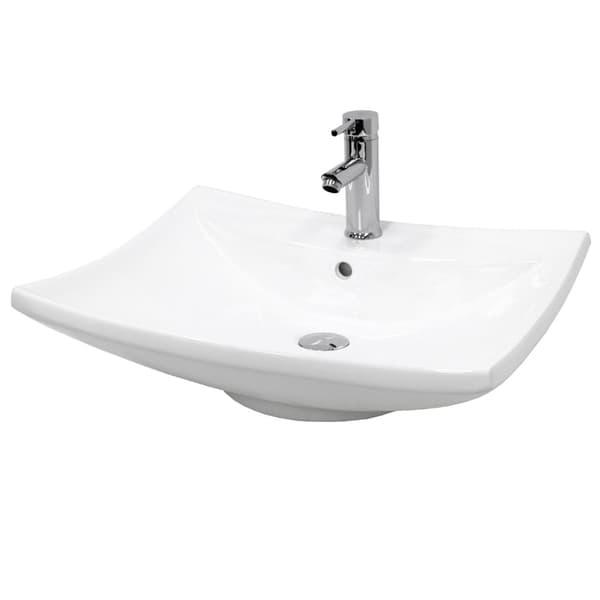 Keraaminen pesuallas turhamaisuus työtaso pesuallas altaan pesualtaan 605 x 460 mm