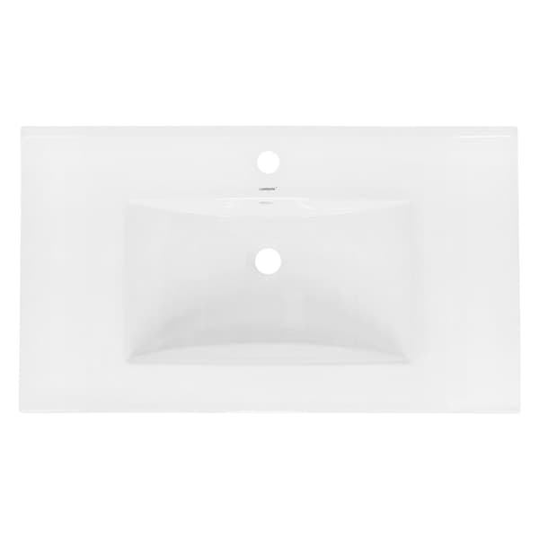 ECD Germany pesuallas pesuallas 810 x 465 x 175 mm keraaminen valkoinen sisäänrakennettu pesuallas sisäänrakennettu pesuallas pesukulma käsinpesuallas