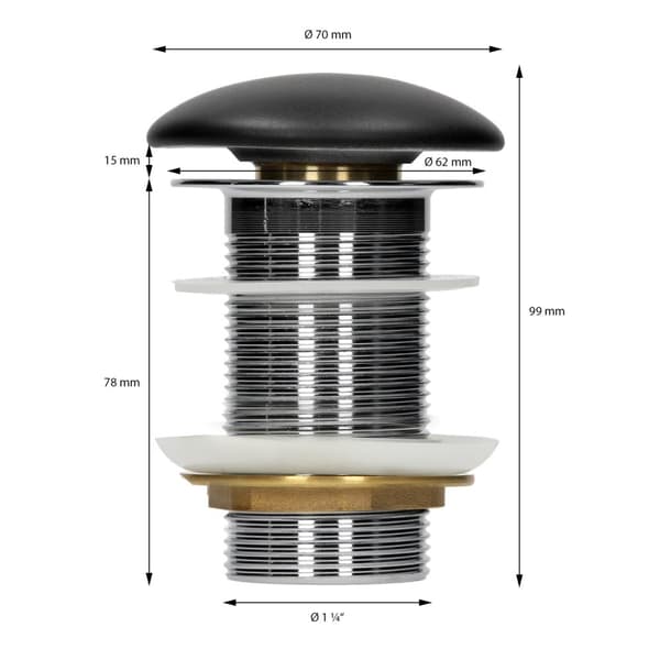 ML Design keramisk vask i sort matte, Ø 40x14.5 cm, rund essay bassin, moderne forfængelighed
