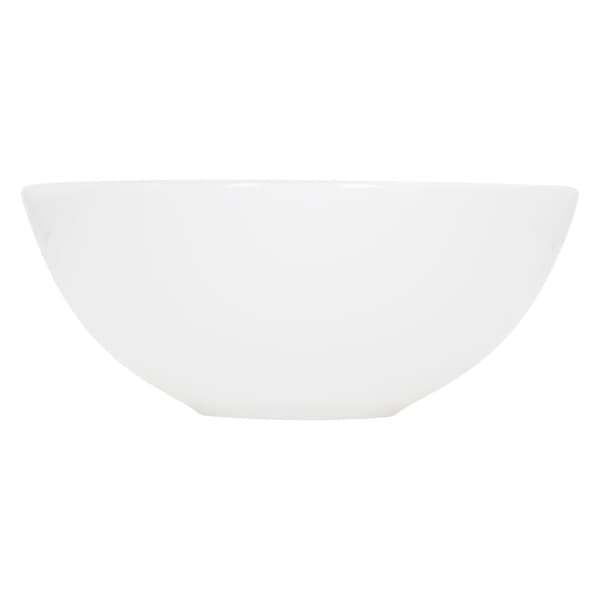 ML-Design keramisk håndvask i hvid blank, Ø 28x11.6 cm, rund essay bassin, moderne forfængelighed, vaskeskål med afløbshul, vask område hånd håndvask