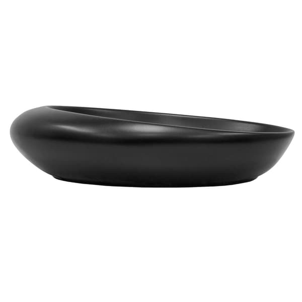 ECD Germany håndvask håndvask - 585x375x145 mm - lavet af keramik - oval - hvid - bordplade håndvask bordplade håndvask håndvask håndvask bordplade