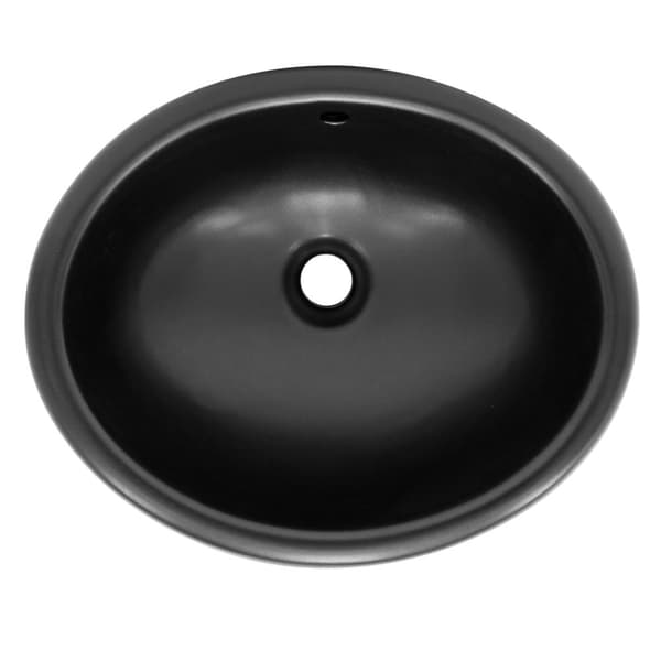 ML-Design keramisk håndvask hvid skinnende 49x19.5x40.5cm oval indbygget håndvask med overløb og blomsterhul, badeværelse bordplade håndvask indbygget