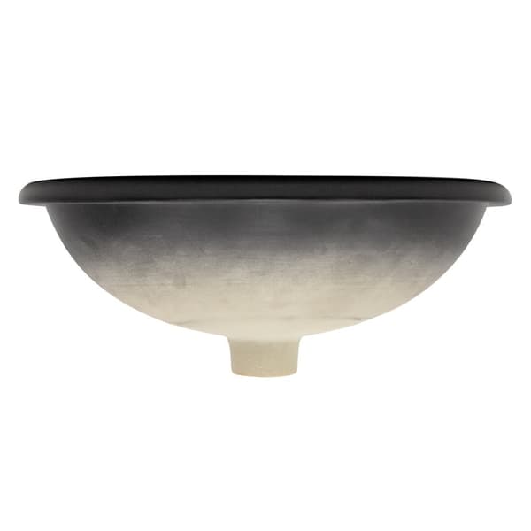 ML-Design keramisk håndvask hvid skinnende 49x19.5x40.5cm oval indbygget håndvask med overløb og blomsterhul, badeværelse bordplade håndvask indbygget
