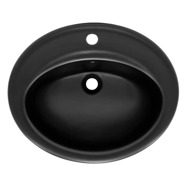 ML-Design keramisk håndvask hvid skinnende 57x19.5x48.5cm oval indbygget håndvask med trykhul og overløb,badeværelse skære håndvask indbygget håndvask