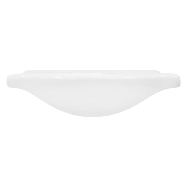 ML Design keramisk håndvask hvid 77x21,5x51,5 cm, indbygget håndvask med trykhul og overløb, top håndvask vaskeskål vaskerum hånd, til badeværelset