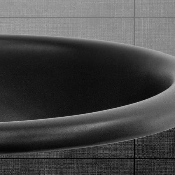 ML-Design keramisk håndvask hvid skinnende 49x19.5x40.5cm oval indbygget håndvask med overløb og blomsterhul, badeværelse bordplade håndvask indbygget