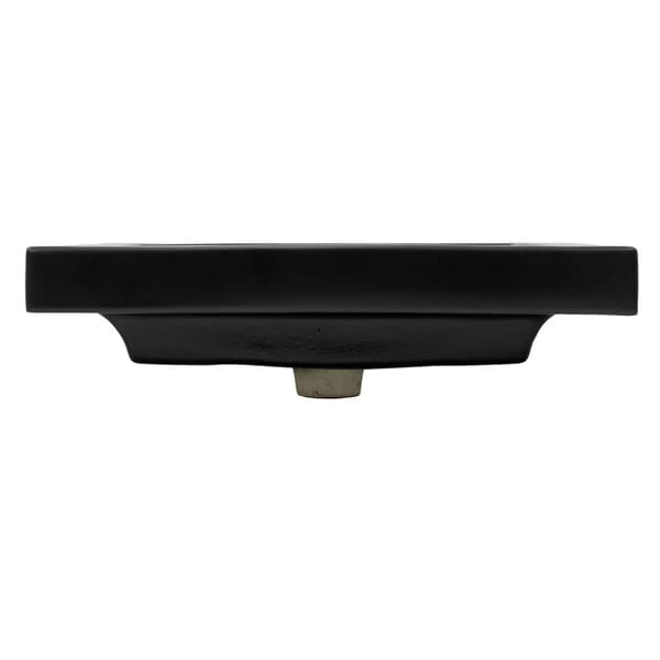 Keramisk vask bassin monteret håndvask håndvask 605 x 465 mm
