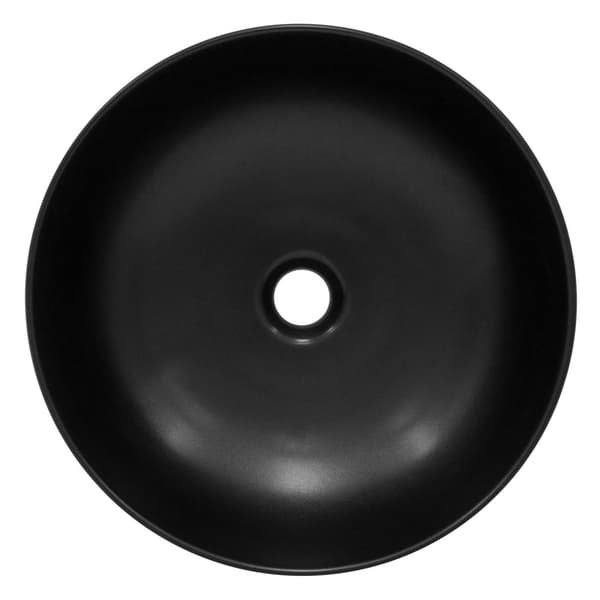ECD Germany håndvask - 400 x 400 x 135 mm - lavet af keramik - rund - hvid - bordplade håndvask bordplade håndvask håndvask håndvask bordplade