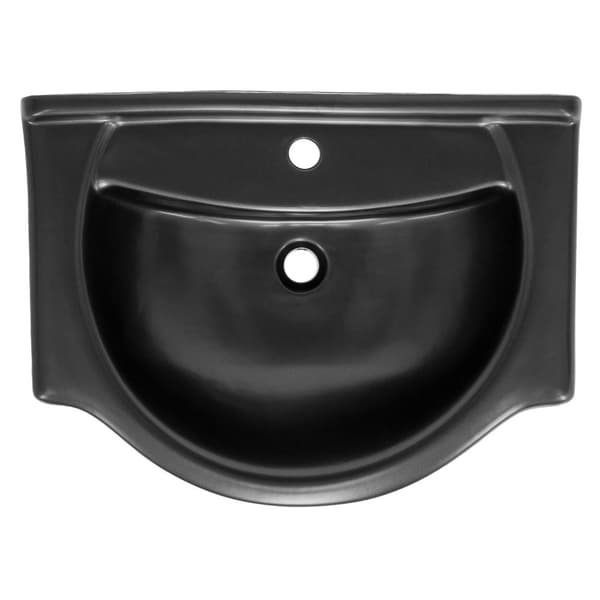 ML Design keramisk håndvask hvid 67,5x21,5x51,5 cm, indbygget håndvask med trykhul og overløb, vedhæftning håndvask indbygget håndvask